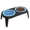 Pet Adobe Elevated Pet Bowls with Non-Slip Stand for Food and Water, Dogs / Cats 16-ounce Each, Blue 888442ELC - alternate 1